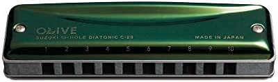 Other Harmonica, Green (Suzuki-Olive-G)