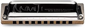 Suzuki Harmonica, Silver (M-20-LE)