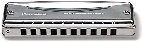 Suzuki Harmonica, Silver (MR-350-S)