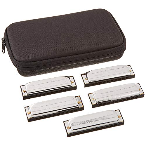Hohner Marine Band Special 20 5-Piece Pro Pack - Keys of G, A, C, D, & E