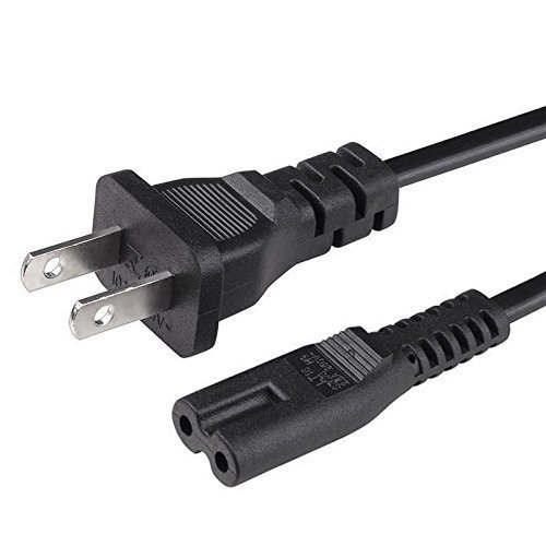 Omnihil AC Power Cord Cable Compatible with Samsung SWA-8000S 2.0 Channel 80 Watt Wireless Audio Soundbar