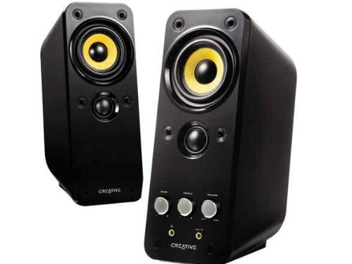 Creative Labs GigaWorks T20 Series II 2.0 Multimedia Speaker System with BasXPort Technology - 51MF1610AA002