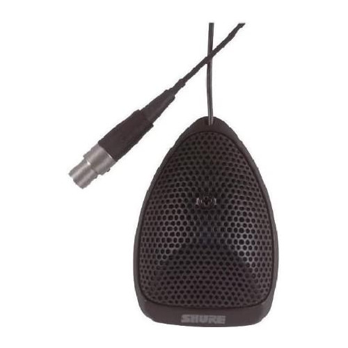 Shure MX391/C Condenser Microphone (Cardioid), Black