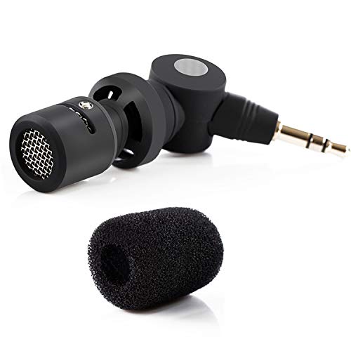 Cameras Microphone 3.5mm Vlog, Saramonic Plug & Play Mic Omnidirectional Mic for DSLR, Camcorders, CaMixer, SmartMixer, LavMic, SmartRig+, UWMIC9/UWMIC10/UWMIC15 Wireless Microphone Systems (TRS)
