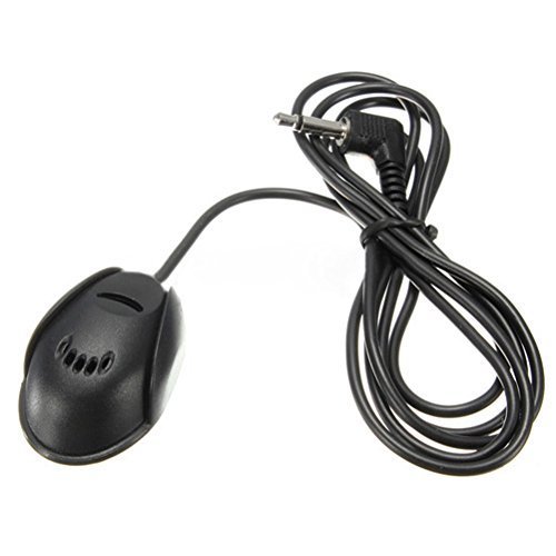 MCWAUTO Mic 3.5mm Microphone External Assembly for Car Vehicle Head Unit Bluetooth Enabled Audio Stereo Radio GPS DVD