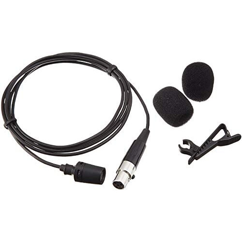 Shure CVL-B/C-TQG Centraverse Clip-On Lavalier Condenser Microphone