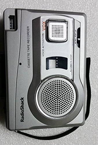 Voice Activated Cassette Recorder By Radioshack Ctr-122