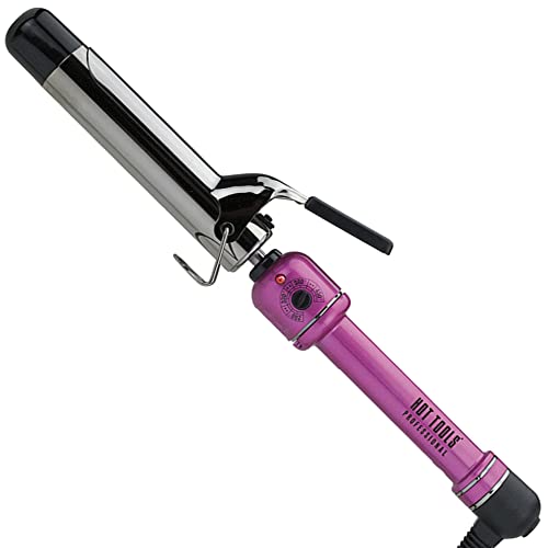 Hot Tools Professional Fast Heat Up Titanium Curling Iron/Wand, 1 1/4 Inches