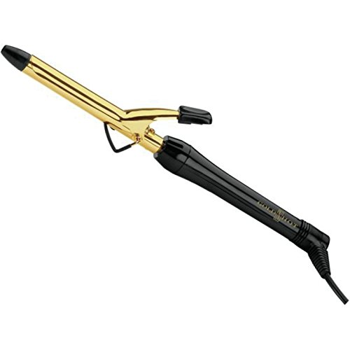Gold N Hot Professional Spring-Grip Curling Iron, 1 Inch
