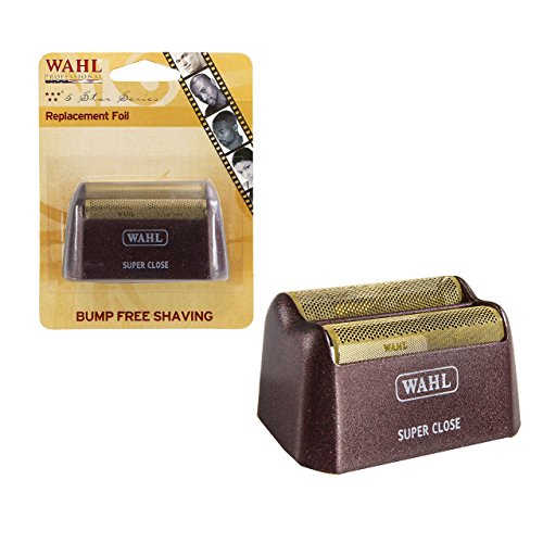 Wahl Professional 5 Star Series Shaver Shaper Replacement Super Close Gold Foil, Hypo-allergenic, Super Close Shaving, for Professional Barbers and Stylists - Model 7031-200