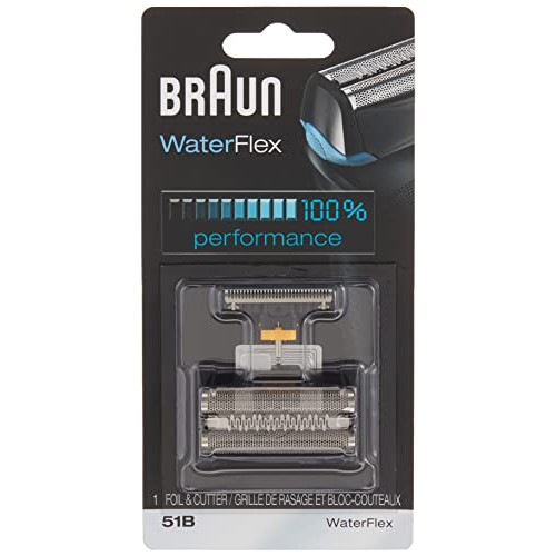 Braun Series 5 Old Generation Electric Shaver Replacement Head - 51B - Compatible with Waterflex Electric Razor WF2s