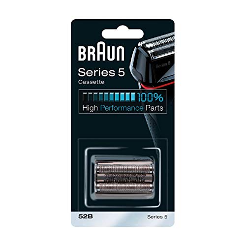 Braun 52B Replacement Cassette For Shaver Model 540s, black