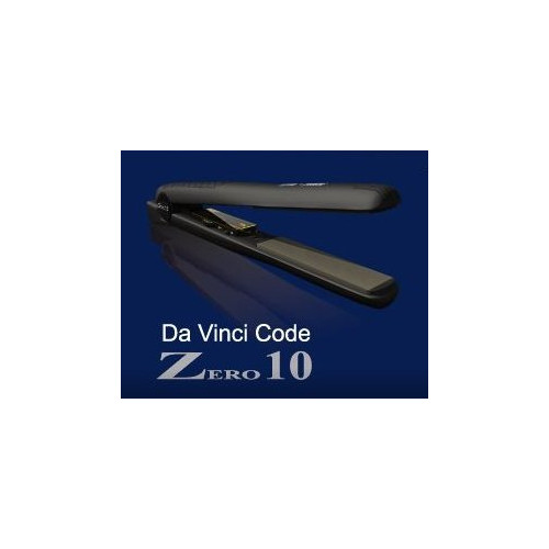 Da Vinci Zero 10 Titanium Nano Ceramic Ionic 1.25 Flat Iron/Hair Straightener
