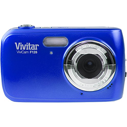 Vivitar Blue ViviCam F126 Digital Camera with 14 Megapixels