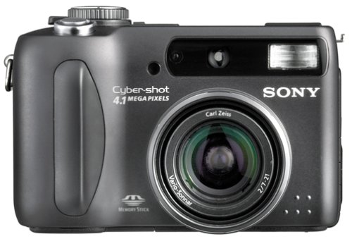 Sony DSCS85 CyberShot 4.1MP Digital Still Camera w/ 3x Optical Zoom