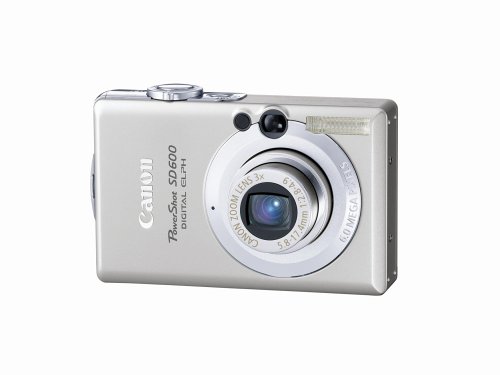 Canon PowerShot SD600 6MP Digital Elph Camera with 3x Optical Zoom (OLD MODEL)