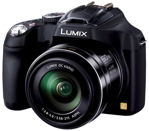 Panasonic LUMIX DMC-FZ70 16.1 MP Digital Camera with 60x Optical Image Stabilized Zoom and 3-Inch LCD (Black) - International Version (No Warranty)