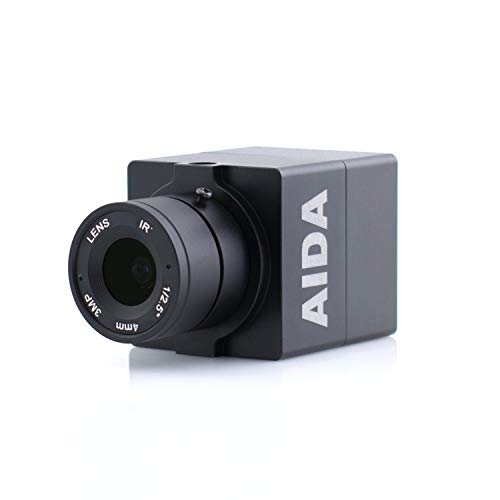 AIDA HD-100A Compact Full HD HDMI POV Camera with TRS Stereo Audio Input, Multi HD Format
