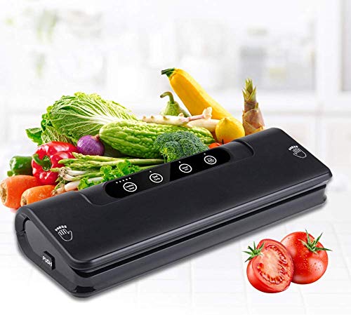 Vacuum Sealer Machine, Automatic Fresh Food-Sealers Packing Machines, Fruits Meat Food-Savers Special for Wine Preserving with Dry & Moist Sealing Modes