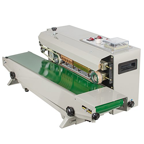 Continuous Band Sealer Automatic Horizontal Sealing Machine Package Plastic Bag Band Packing Sealer