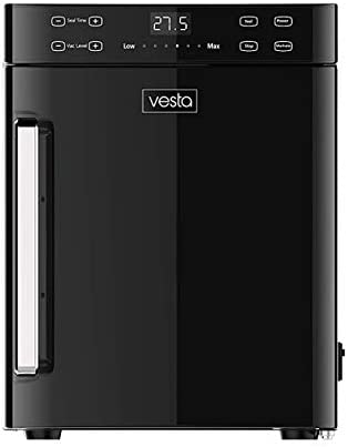 Vesta Precision Vertical Chamber Vacuum Sealer - Vertical Vac Elite - Ideal for Food with Liquid including Fresh Meats, Sauces, Marinades, Soups - Space-saving Vacuum Chamber