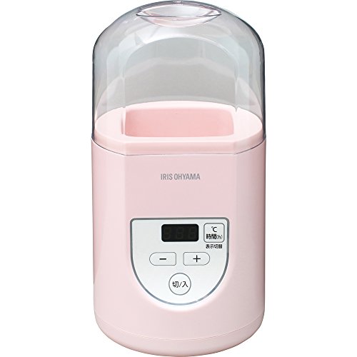 Iris yogurt maker premium temperature control function with pink IYM-012