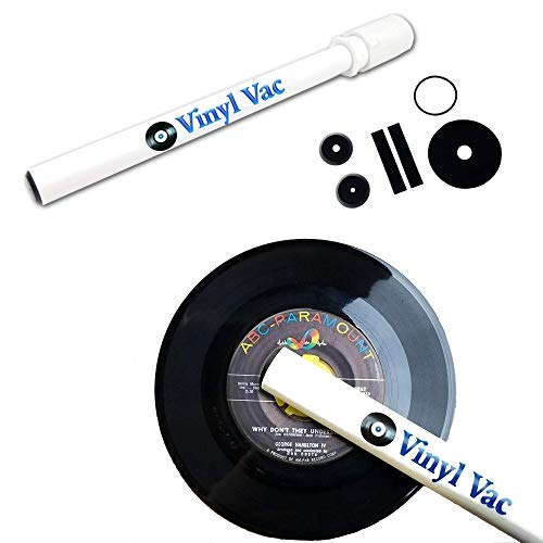 Vinyl Vac 45-45 RPM Record Cleaning Kit - Record Vacuum Wand for Deep Cleaning (Attaches to Vac Hose)