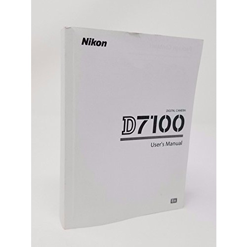 D7100 Digital Camera Users Instruction Manual