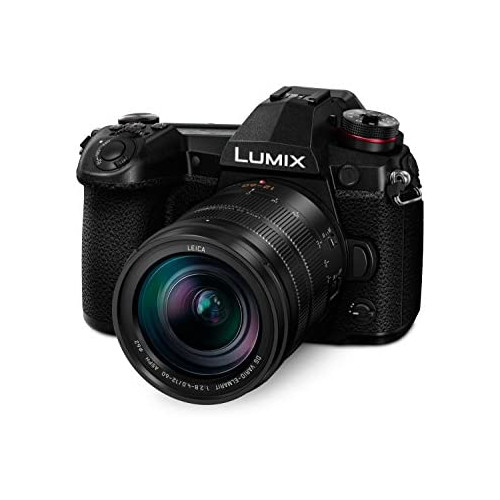 Panasonic DC-G9LK LUMIX G9 Mirrorless Camera, 20.3 Megapixels plus 80 Megapixel High-Resolution Mode with LEICA VARIO-Elmarit 12-60mm F2.8-4.0 Lens, 3, Black