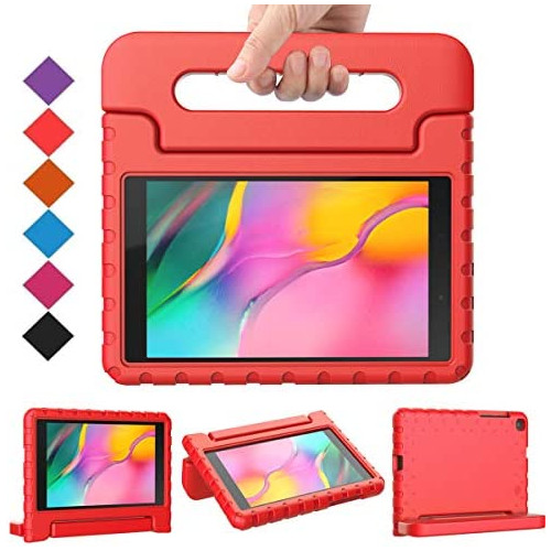 BMOUO Kids Case for Samsung Galaxy Tab A 8.0 2019 SM-T290/T295, Galaxy Tab A 8.0 Case 2019, Shockproof Light Weight Protective Handle Stand Case for Galaxy Tab A 8.0 Inch 2019 Without S Pen - Green