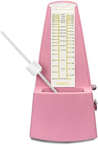 HOSEYIN Mechanical Metronome, Universal Metronome for Piano, Guitar, Violin,Drums and Other Instruments(Classic Blue)