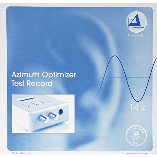 Clearaudio Azimuth Optimizer Test Record LP-ideal for use w/Fosgate Fozgometer