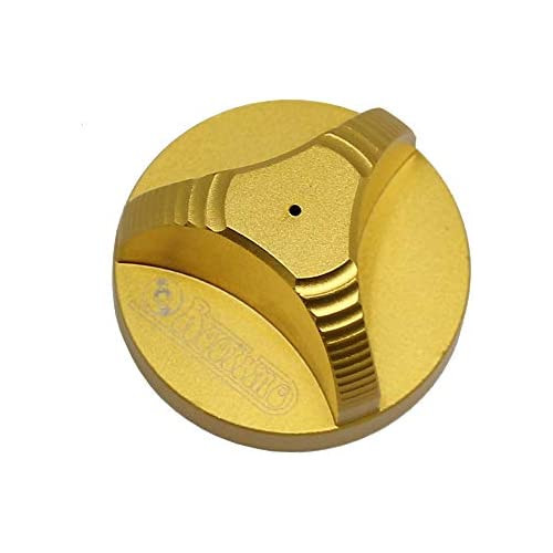 45 RPM Aluminum Record Adapter Insert for 7 inch Vinyl Records - Dome 45 Adapter (Gold)