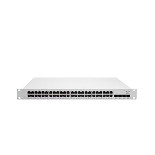 Meraki Ms225-48lp Ethernet Switch - 48 Ports - Manageable - Stack Port - 6 X Expansion Slots - 10/1
