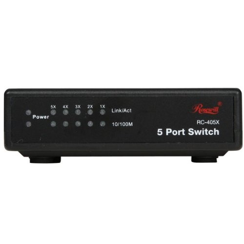 Rosewill 10/100 Mbps 5 x RJ45 5-Port Switch (RC-405X)