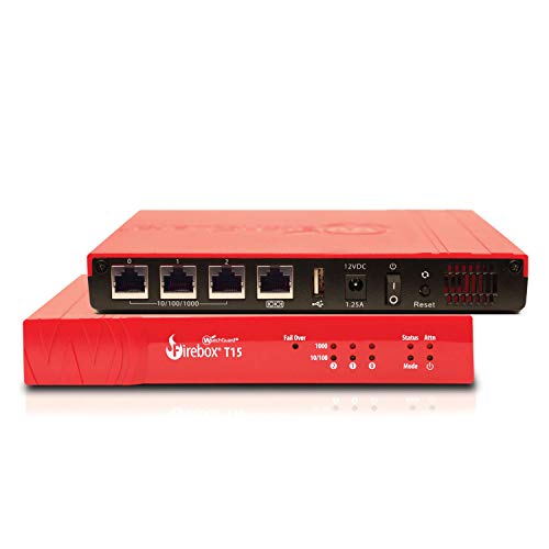 WatchGuard WGT15083-WW Competitive Trade In to WatchGuard Firebox T15 with 3-yr Basic Security Suite (WW)