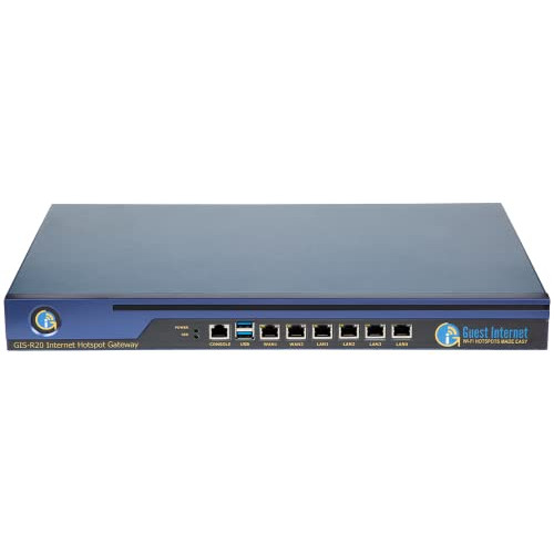 Guest Internet GIS-R20 500+ Concurrent Users Gateway