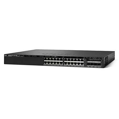 Cisco WS-C3650-24TS-E 24 10/100/1000 Ethernet and 4x1G Uplink Ports