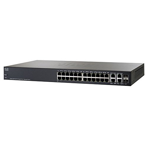 Cisco 28-Port Gigabit PoE+ Managed Switch (SG300-28PP-K9-NA)