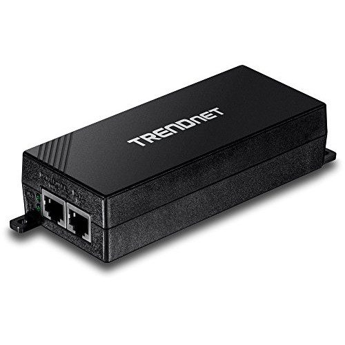 TRENDnet Gigabit Power Over Ethernet Plus (PoE+) Injector,Converts Non-PoE Gigabit to PoE+ or PoE Gigabit, Network Distances up to 100 M (328 Ft.), TPE-115GI (Renewed)