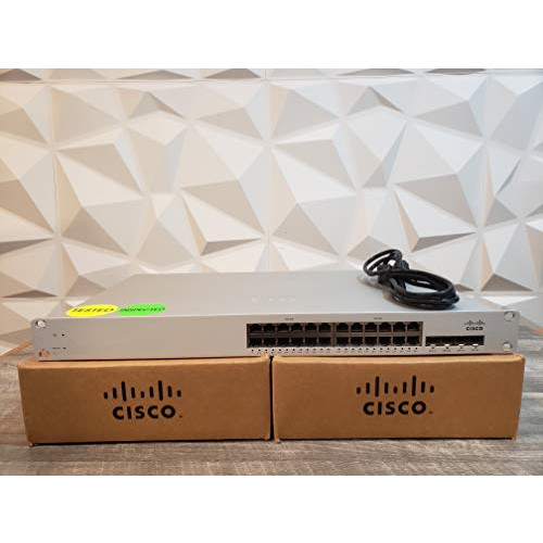Cisco MS220-24P-HW MERAKI Cloud-Managed L2 24 Port GIH