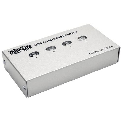 Tripp Lite 2-Port USB 2.0 Hi-Speed 공유 Switch Printer/Scanner/Other U215-002