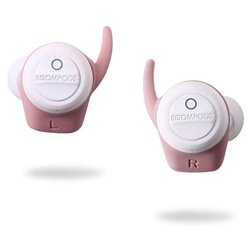 Boompods Boombuds True Wireless Earbuds - Best Sports Headphones, Bluetooth, Magnetic Charging Case, Water/Sweat Resistant IPX 4, Instant Connect TWS.