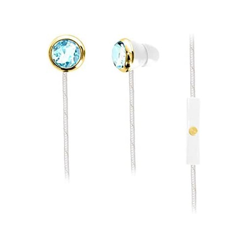 Cinderella Earbud & in-Ear Headphones with Earbuds Case, Wired Earbuds with Microphone Designed for Fans of Cinderella Gifts and Disney Merchandise