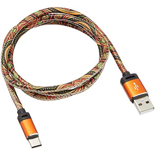 콘퓨케스쟈판 Type C 케이블 도안 케이블 1m USB-C to USB-A JCB-C10-04