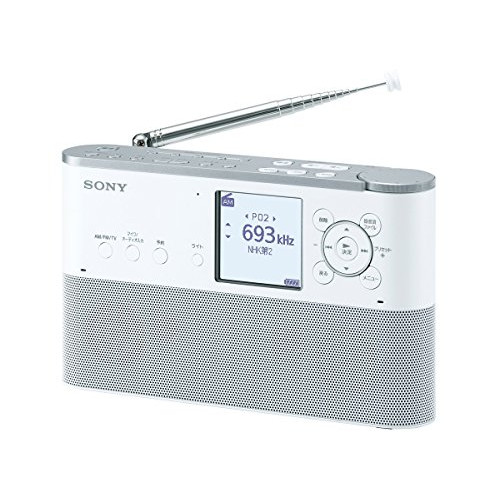 소니 포터블 라디오 레코더 8GB FM/AM/와이드FM대응 예약 녹음 대응 어학 학습 기능 탑재 ICZ-R250TV
