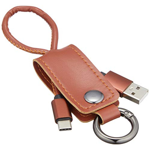 콘퓨케스쟈판 Type C 케이블 도안 케이블 25cm USB-C to USB-A 키홀더 부착 JCB-C10-11