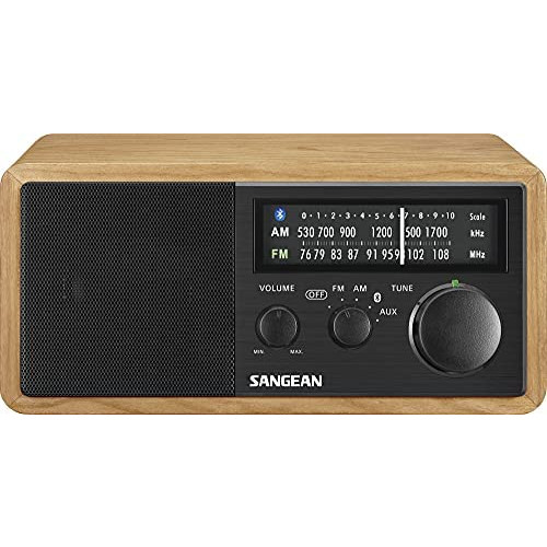 SANGEAN FM/AM라디오 대응 블루 tooth 스피커 체리/블랙 WR-302 Bluetooth대응