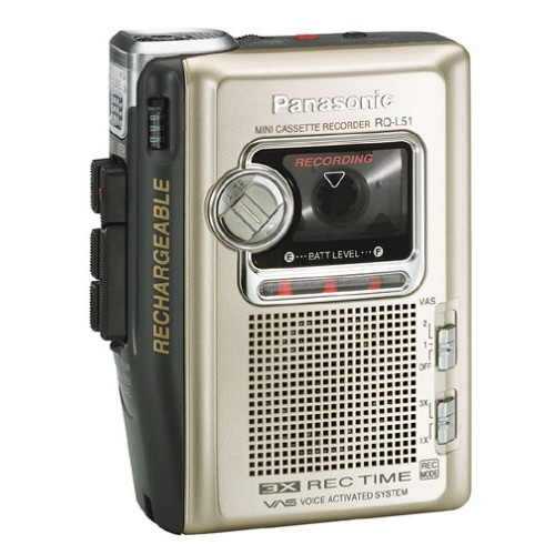 Panasonic RQ-L51 Cassette Recorder by Panasonic