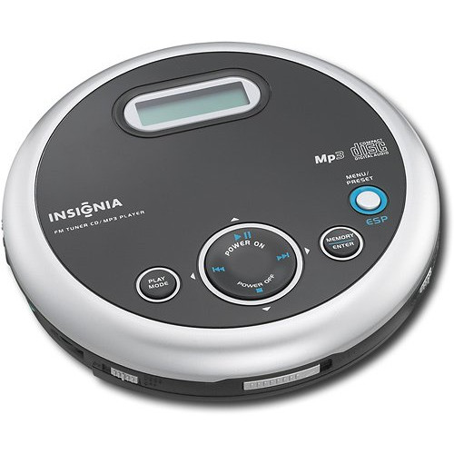 Insignia NS-P5113 Portable CD Player with FM Tuner and MP3 Playback<!-- @ 15 @ --> Black by Insignia [병행수입품]